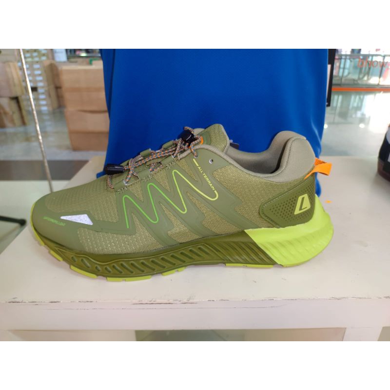 Sepatu League Pria Running Shoes Army hijau Kumo 2 Original terbaru 2024 promo murah