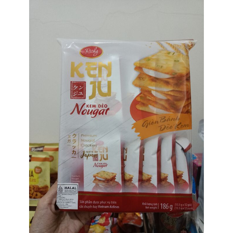 

RICHY KENJU NOUGAT CRACKER 186GR