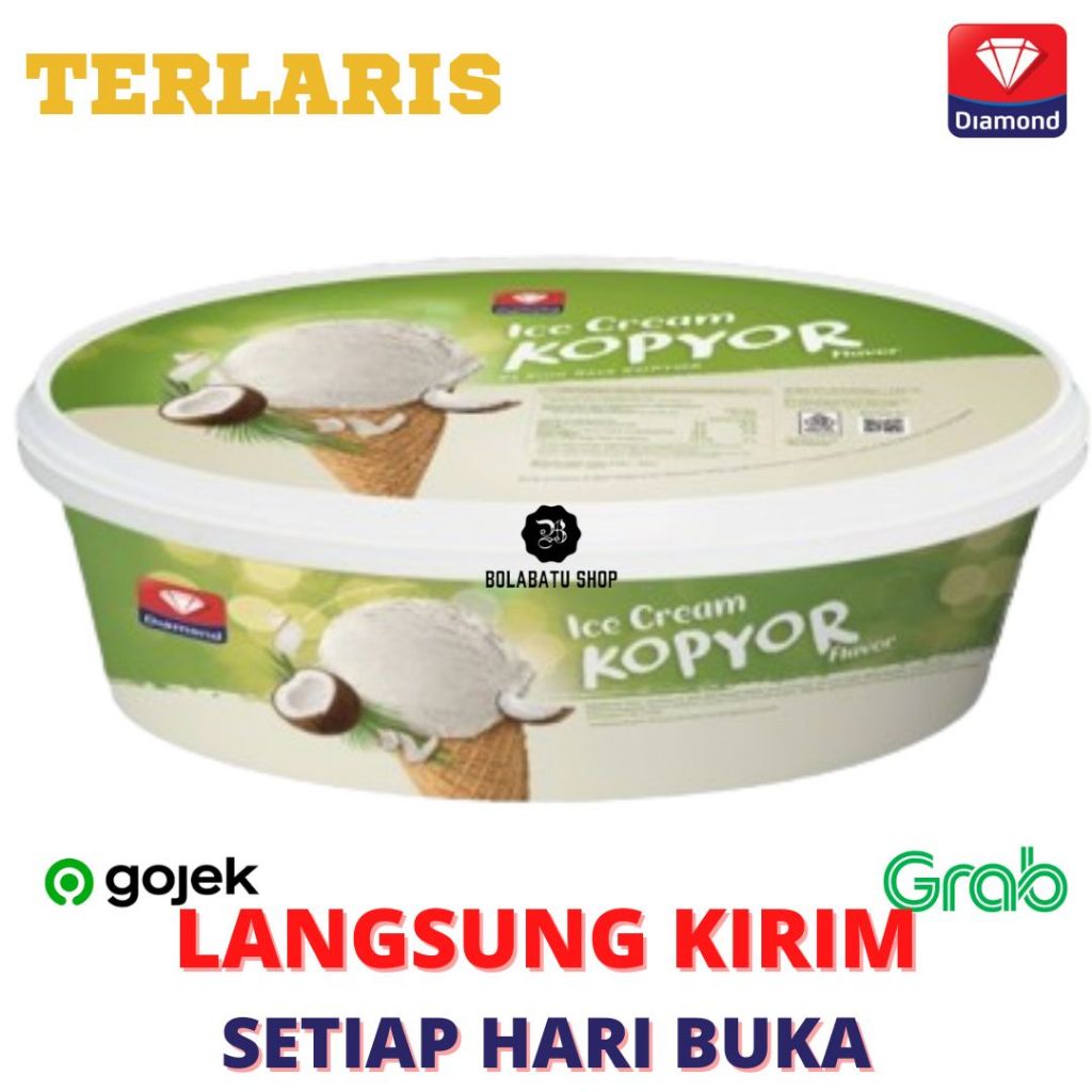 

Es Krim Kopyor Diamond 700 mL Enak Murah Langsung Kirim Ice Cream