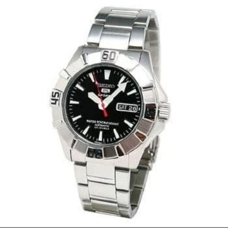 JAM TANGAN PRIA SEIKO 5 SPORTS SNZF57 AUTOMATIC STAINLESS