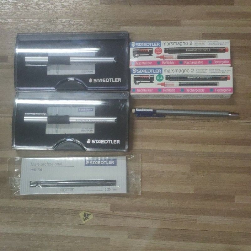

teknik set custum 0,18 ,0,4 marsmagno2 , mars profesional 0,25 0,5 0,7 dan teh pencil 0,5