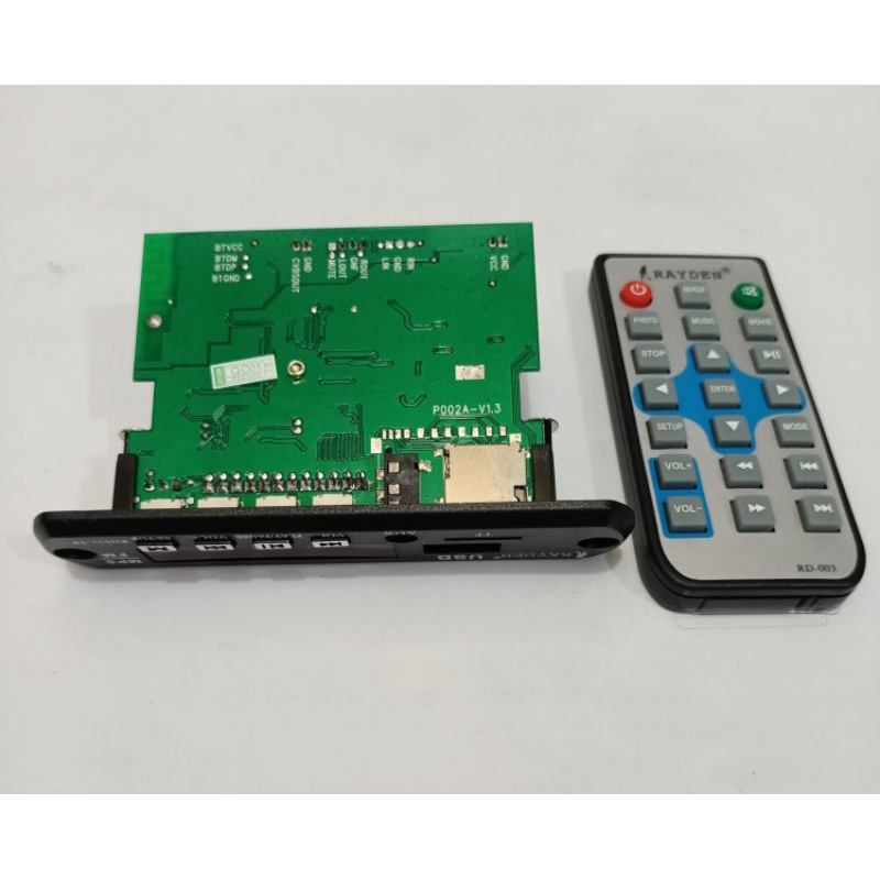 RB kit modul 12 volt USB MMC MP3 digital player mp4,MP5, FM radio