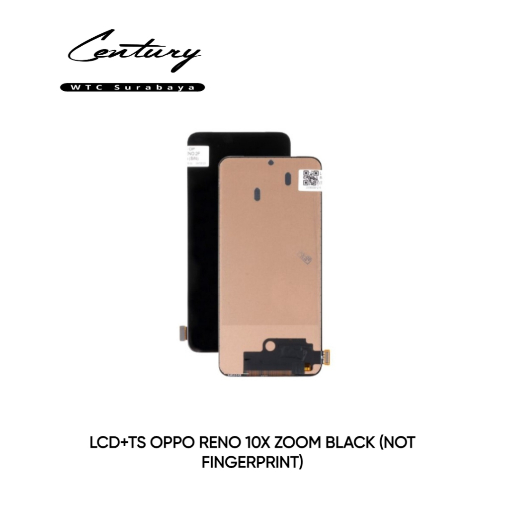 LCD+TS KOMPATIBLE OPPO RENO 10X ZOOM BLACK (NOT FINGERPRINT)