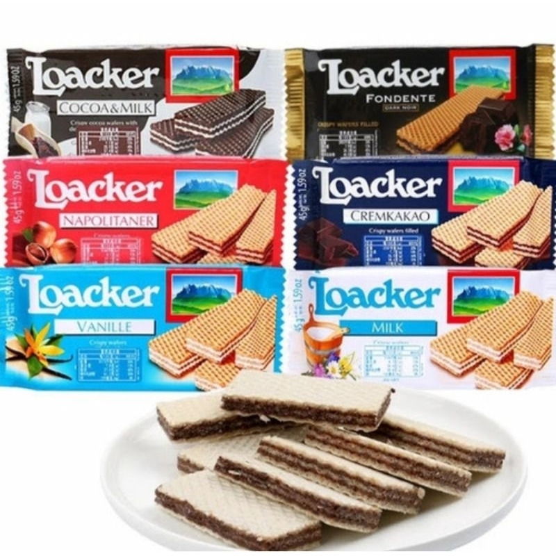 

LOACKER CLASSIC WAFER 45Gram