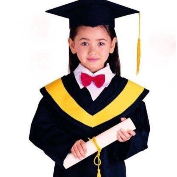 KODE U29U BAJU TOGA WISUDA SATU SET TK SD SMP SMA DEWASA  BAJU WISUDA SATU SET