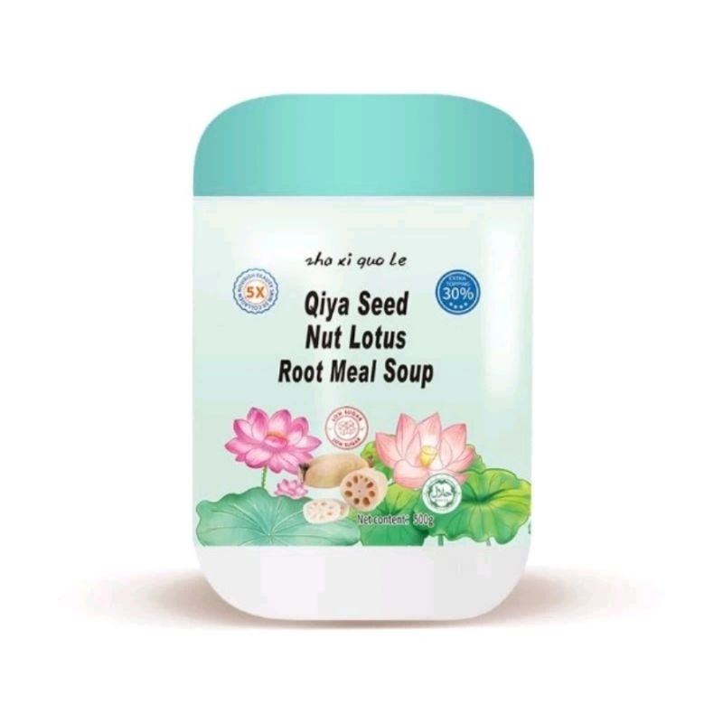 

OU FEN QIYA SEED NUT LOTUS ROOT LOW SUGAR HALAL COLLAGEN