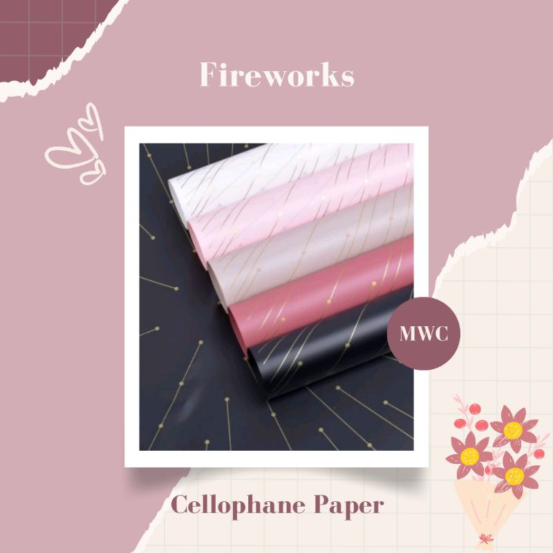 

[❗Wajib Beli Paper Core] Cellophane Paper Fireworks