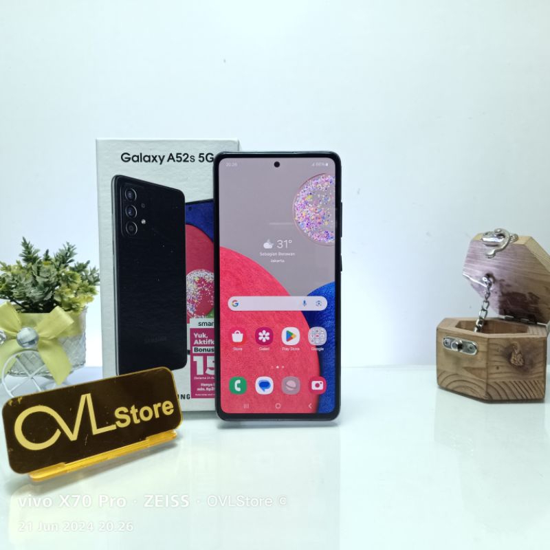 SAMSUNG A52s 5G RAM 8/256 GB HP SECOND MURAH GARANSI RESMI