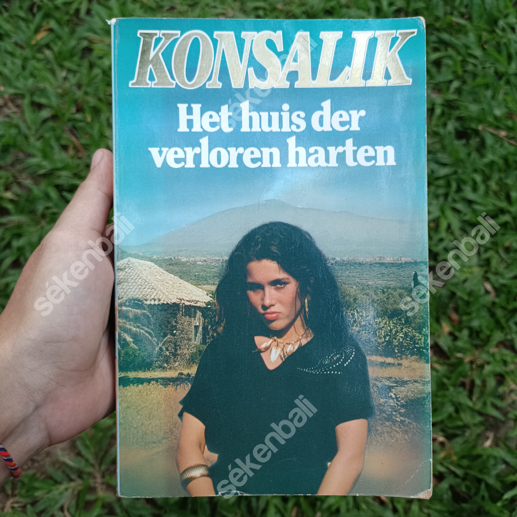 Novel Bahasa Belanda Het Huis Der Verloren Harten by Konsalik (1984) Dutch Novel Import Bekas