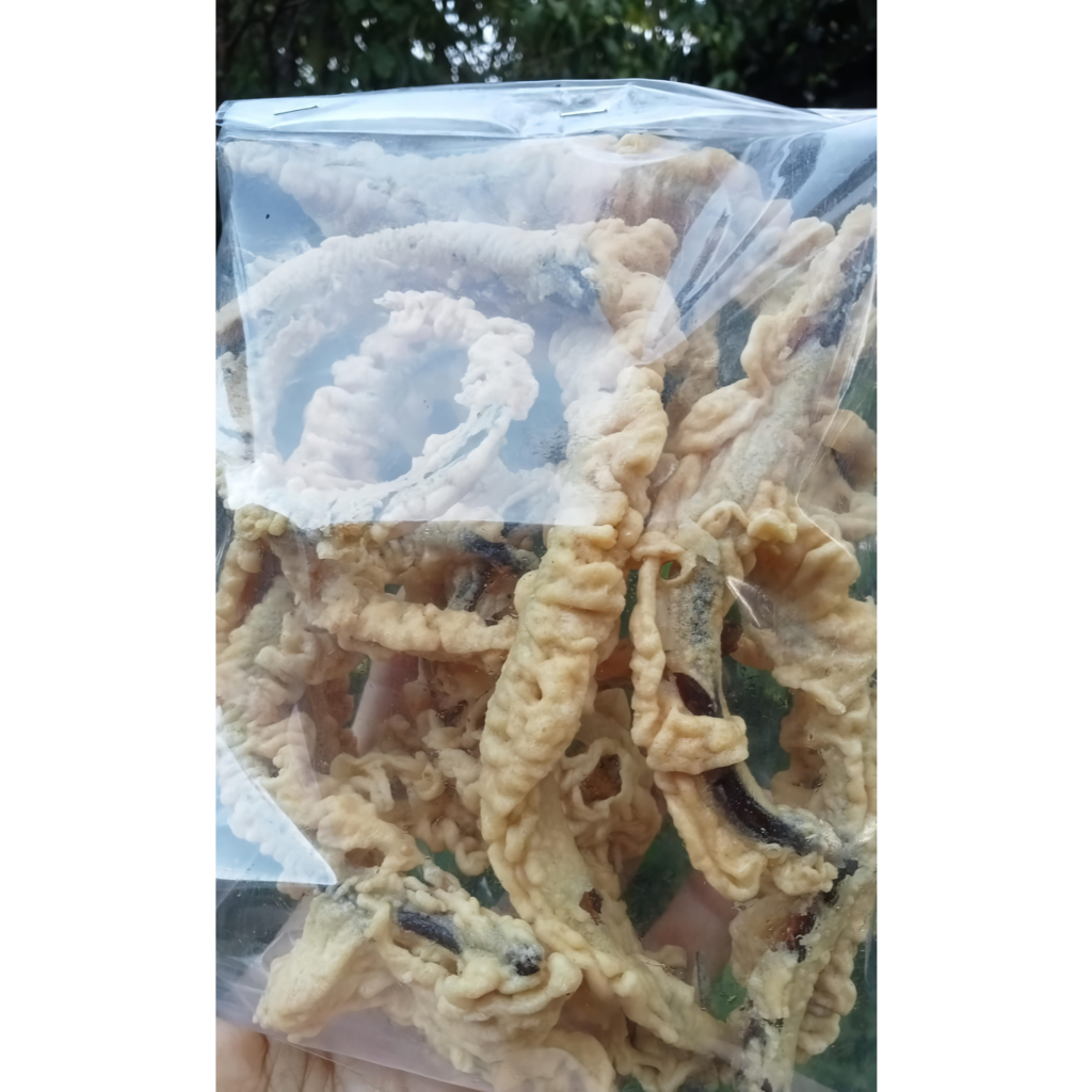 

Keripik Belut Gurih dan Renyah - 250gr