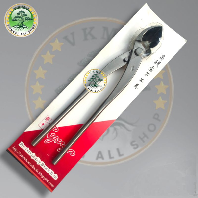 Catok Bonsai Miring RYUGA RS-17 Stainless 28cm