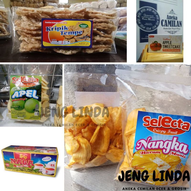 

Paket Keripik Oleh Oleh Khas Malang Batu by Jeng Linda