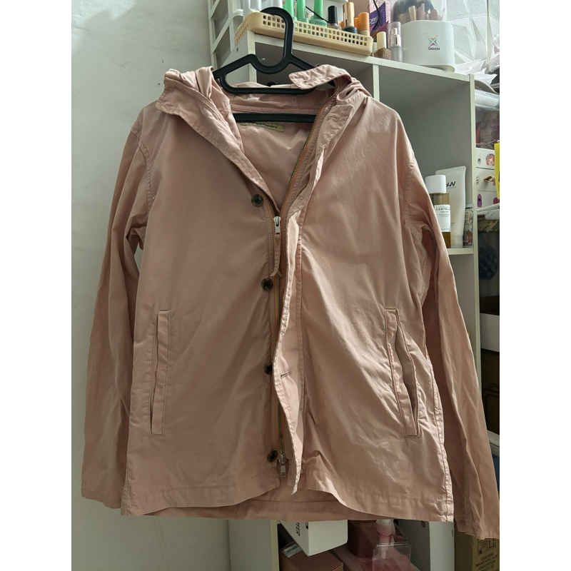 PRELOVED JAKET HOODIE PINK KUPLUK JOURNAL STANDARD ORIGINAL