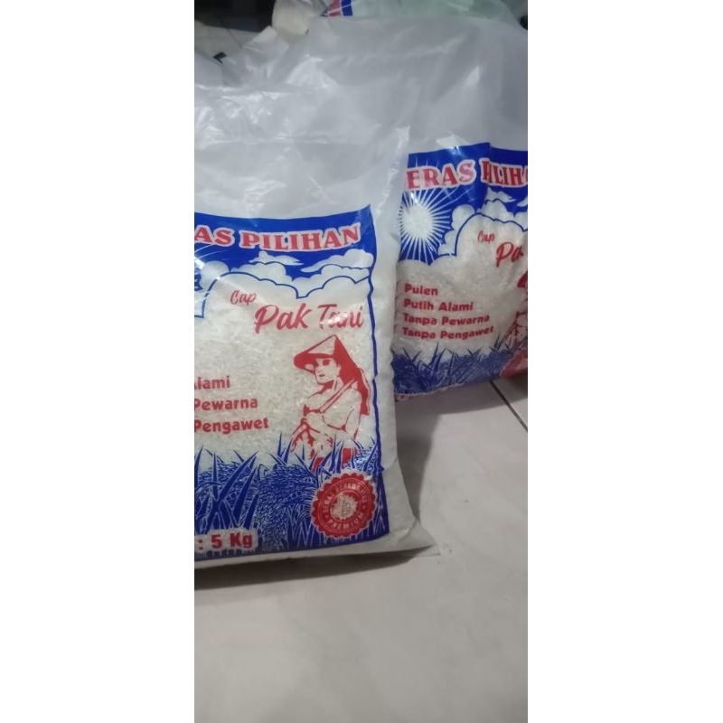 

BERAS Lokal serang putih 5Kg