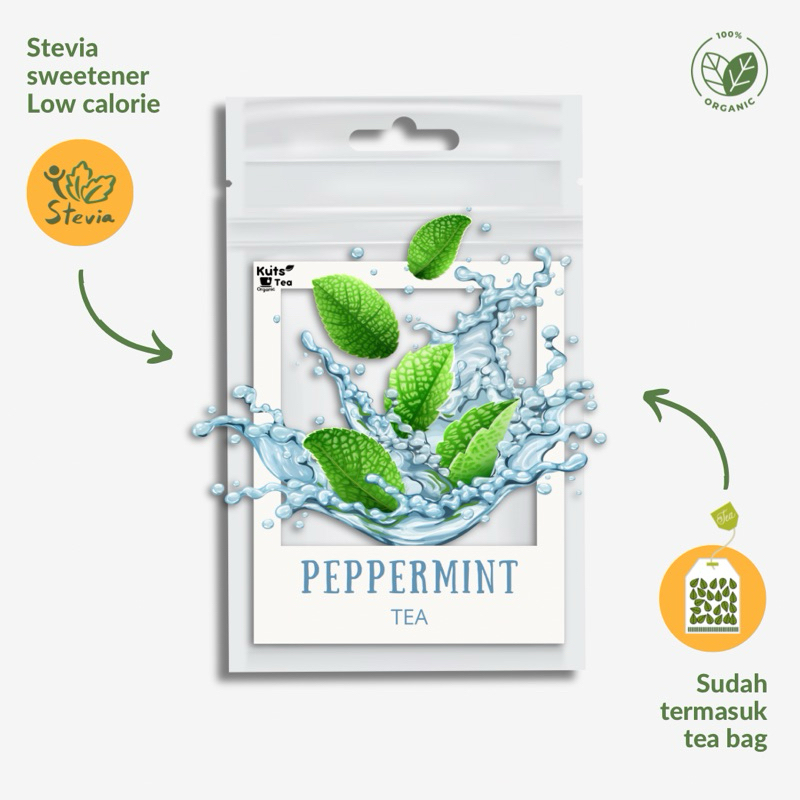 

Pure Pepper Mint Leaf Tea / Teh Pepper Mint Celup Premium
