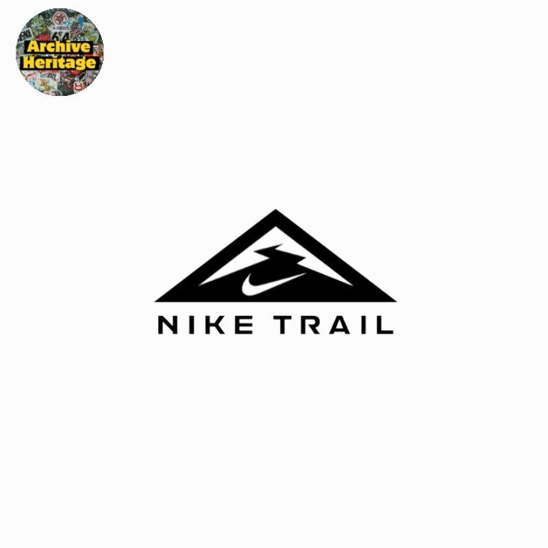 

sticker Nike Trail Run hiking sportswear brand stiker