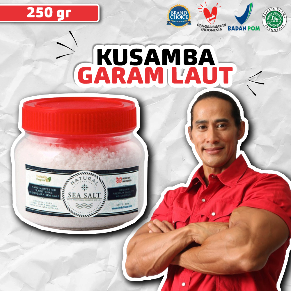 

Dehealth Supplies KUSAMBA SEA SALT/GARAM LAUT 250gr