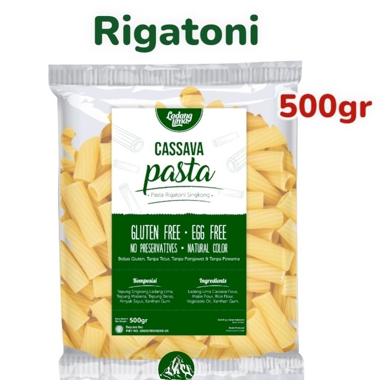 

Ladang Lima Pasta Rigatoni 500Gr