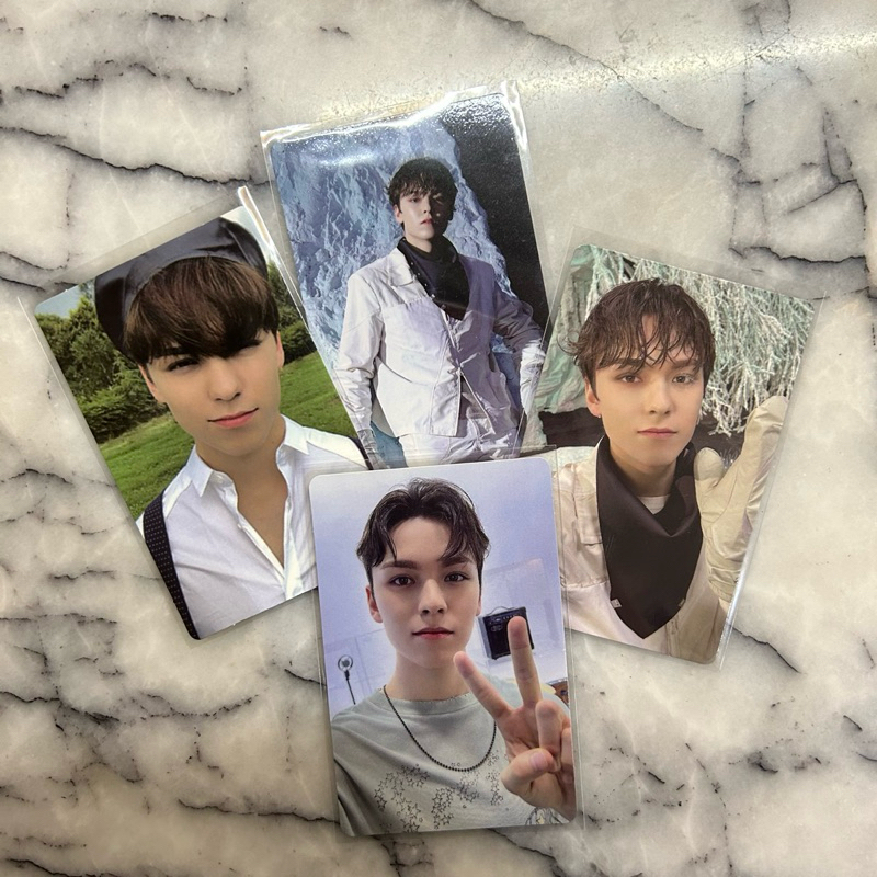 [ svt ] vernon pc ⟡ || photocard: an ode hope ver, sector 17 set & dream