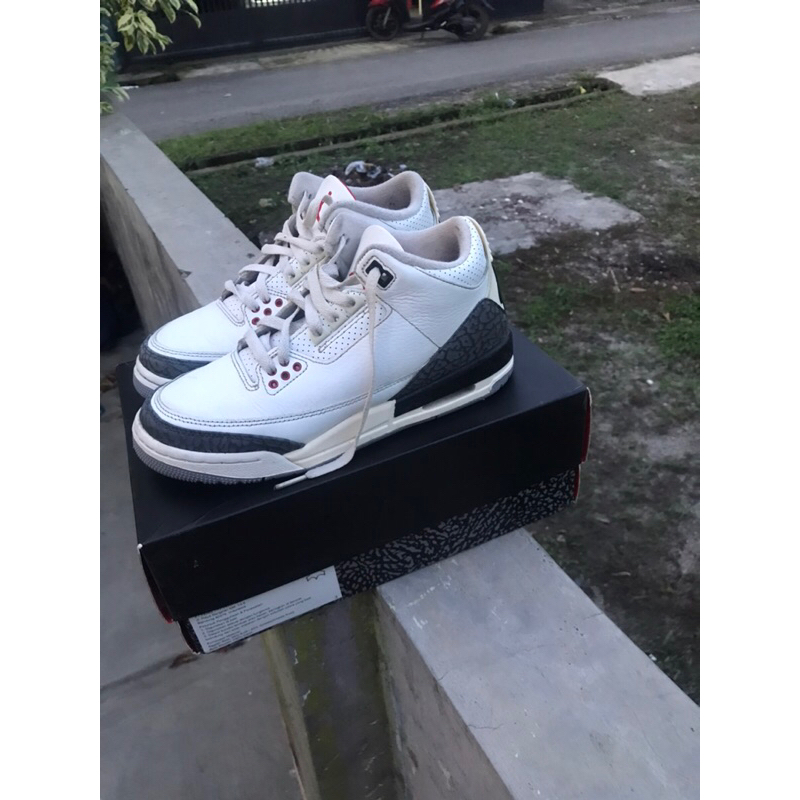 air jordan 3 retro second preloved original