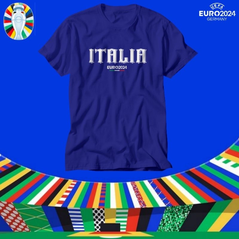 kaos distro timnas Italia EURO 2024