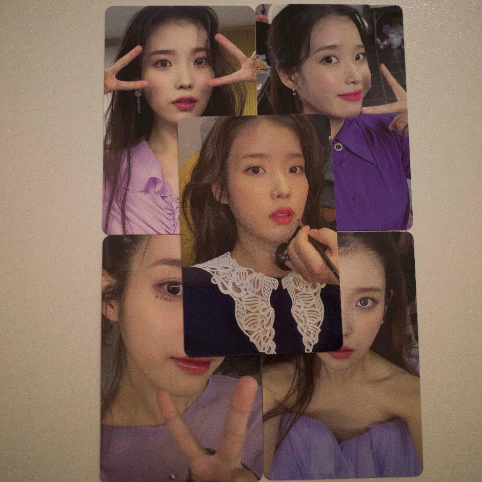 Photocard IU Lilac Album Var. Hilac Bylac Official