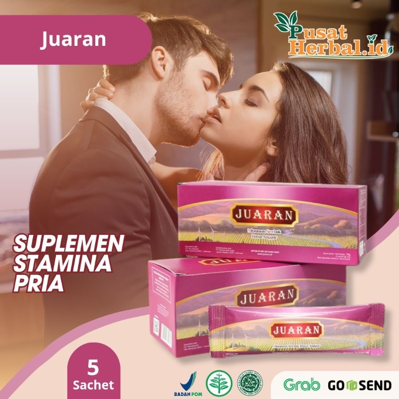 Juaran Jamu Herbal Ekstrak Ginseng & Tongkat Ali Untuk Meningkatkan Stamina Vitalitas Pria