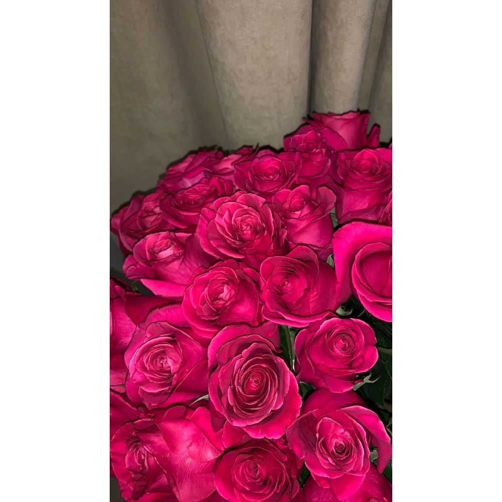 bunga mawar potong asli pertangkai