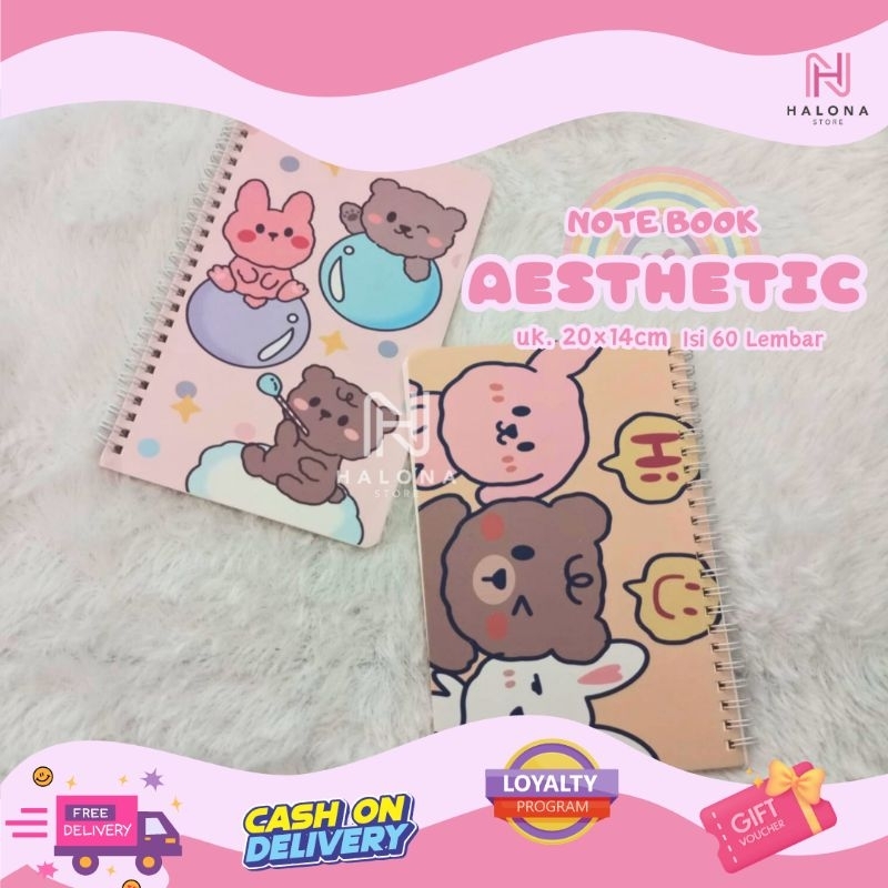

Notebook / Buku Sticker/ Buku Kecil / Buku Diary/ Buku Jurnal / Buku Catatan Aesthetic
