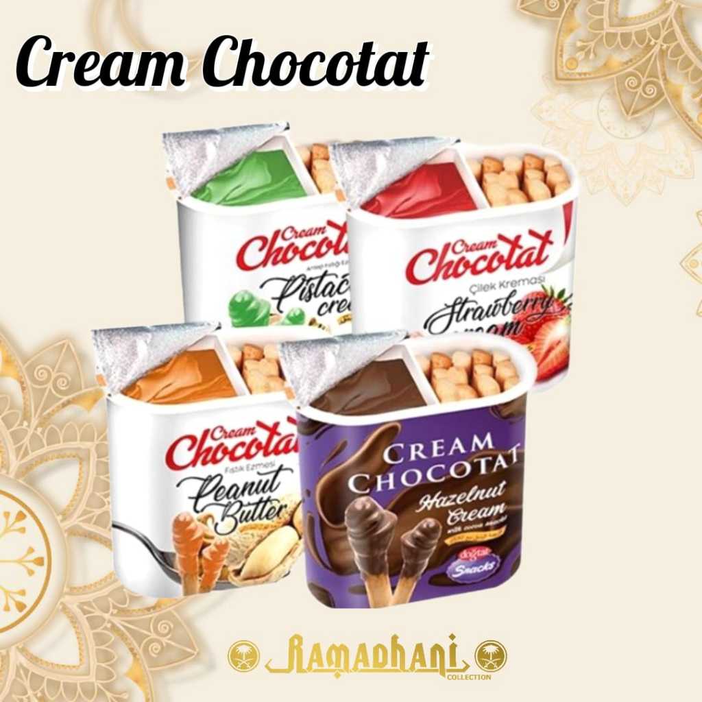 

DOGTAT CREAM CHOCOTAT - BISKUIT STIK DENGAN SAUS TURKEY