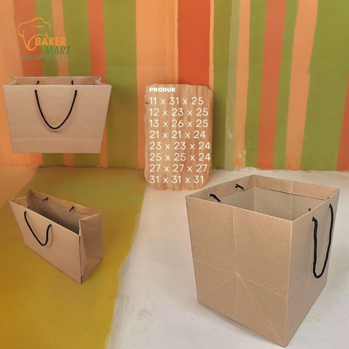 

Fuji Paper Bag Coklat Isi 10 Pcs