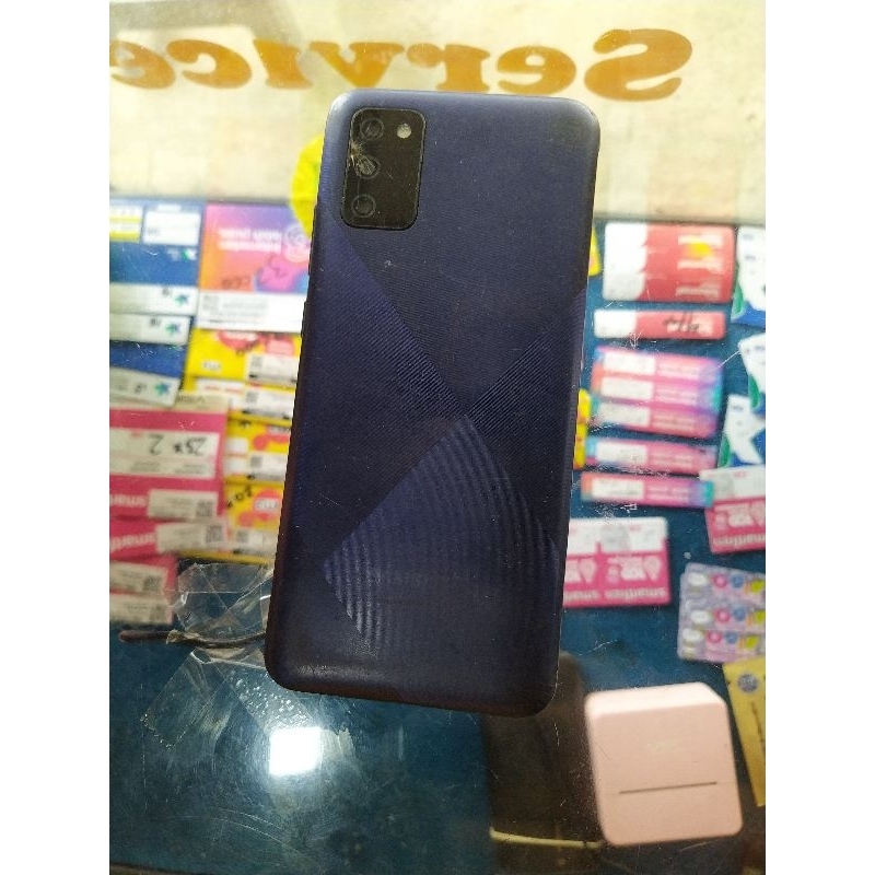jual unit utuh MINUS LCD & fisik agak jelek (mesin jamin perawan)Samsung a03s jamin tested normal