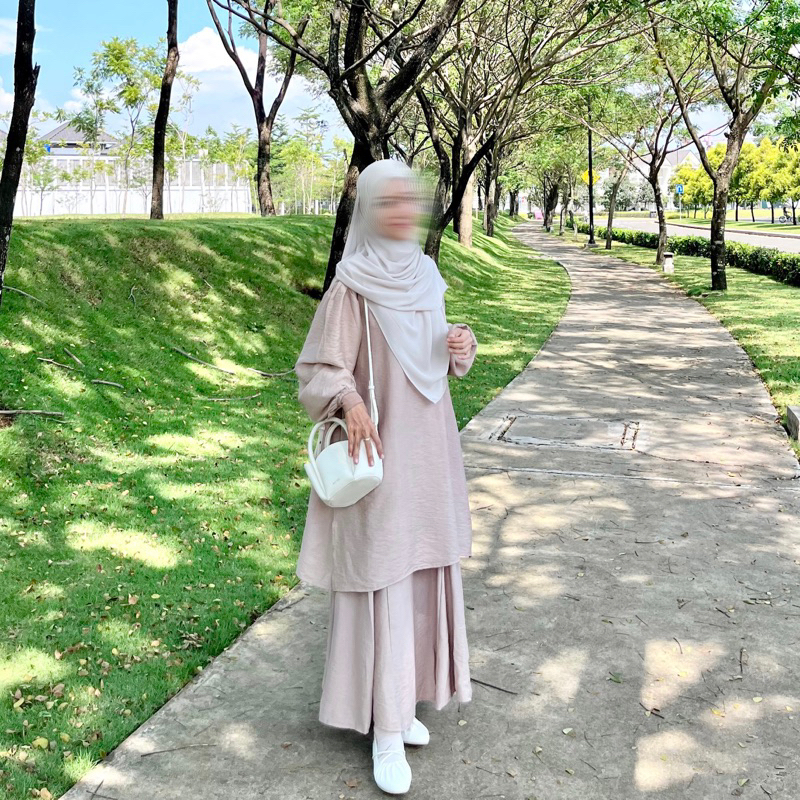 Statice - qirani one set (one set simple lebaran)