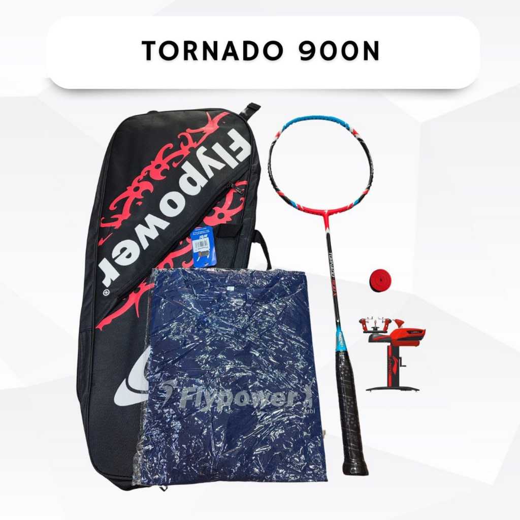 Raket Badminton FLYPOWER TORNADO 800 900 900N flypower tornado 800 900 900 N Original