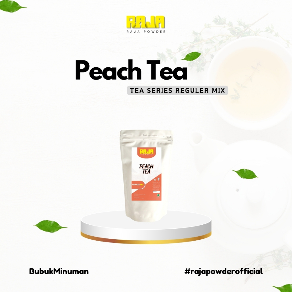 

Bubuk Tea Buah Bubuk Minuman Teh Peach Powder 250 gram