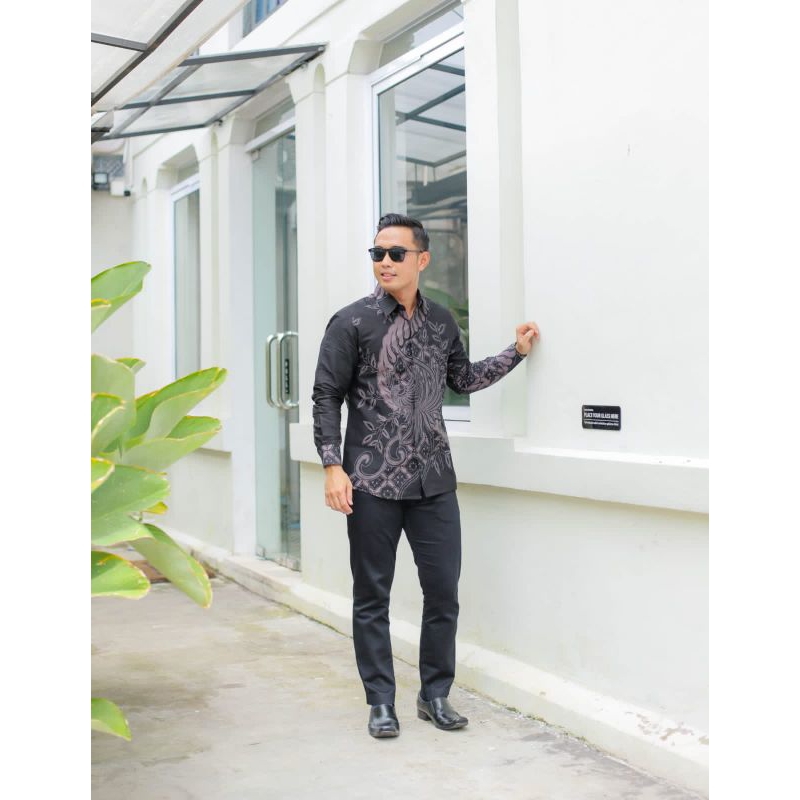 Batik Pria Slim Fit Full Furing