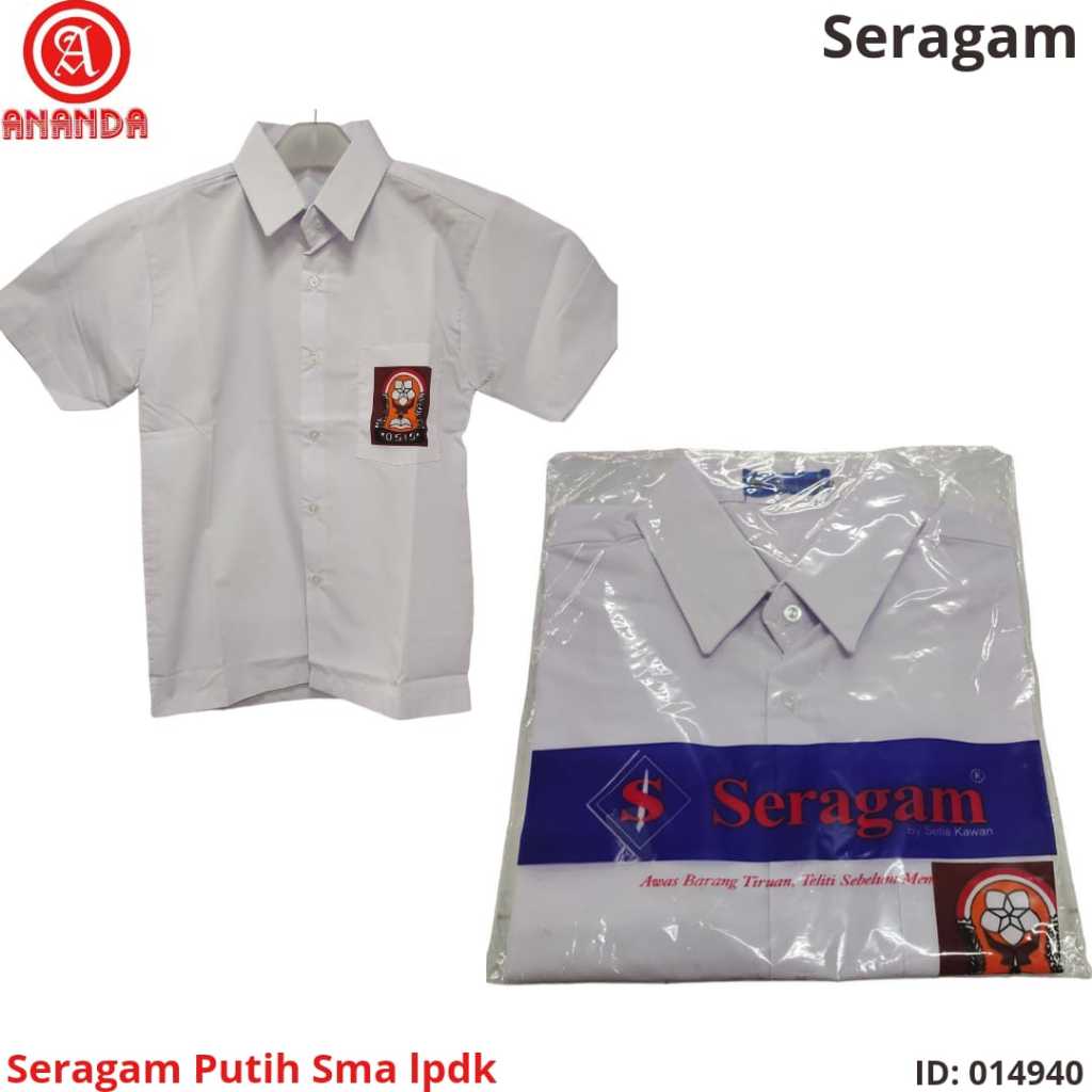 

hem pendek seragam putih sma bet