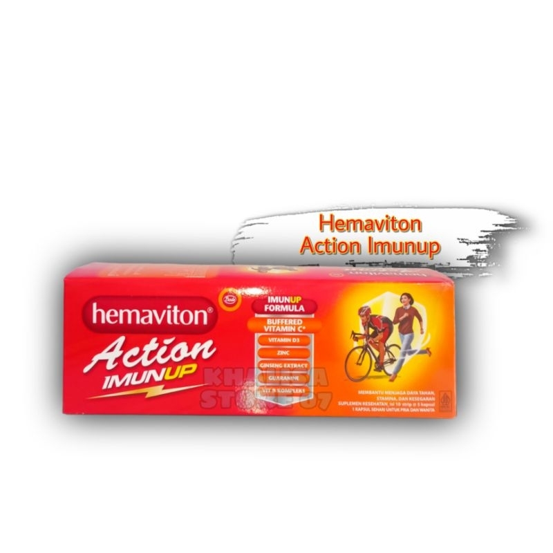Hemaviton Action Imunup Isi 10 Lembar / Hemaviton Action / Hemaviton