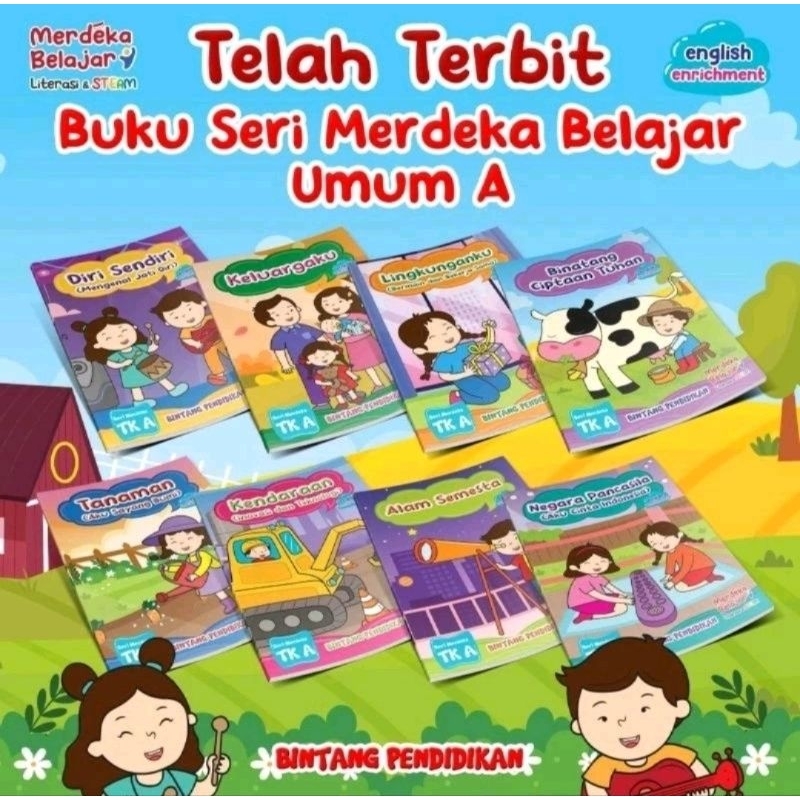 BUKU PAUD TK PAKET KURIKULUM MERDEKA
