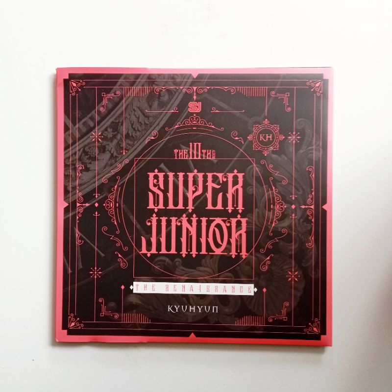 SUPER JUNIOR - ALBUM ONLY THE RENAISSANCE SQUARE (KYUHYUN VER) + PC SIWON