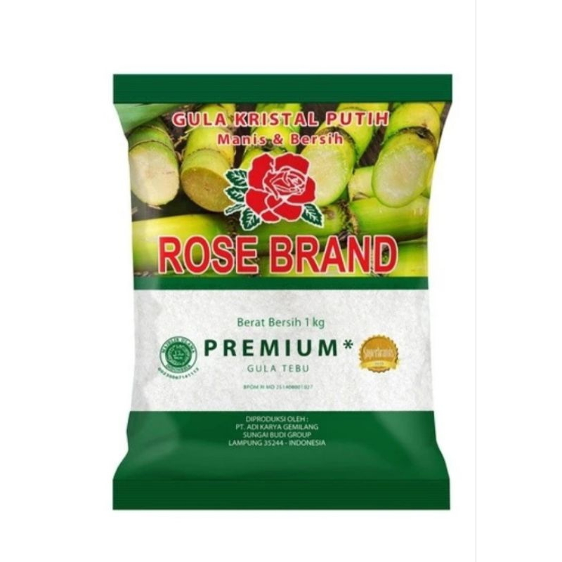 

Gula Pasir Rose Brand Premium 1kg