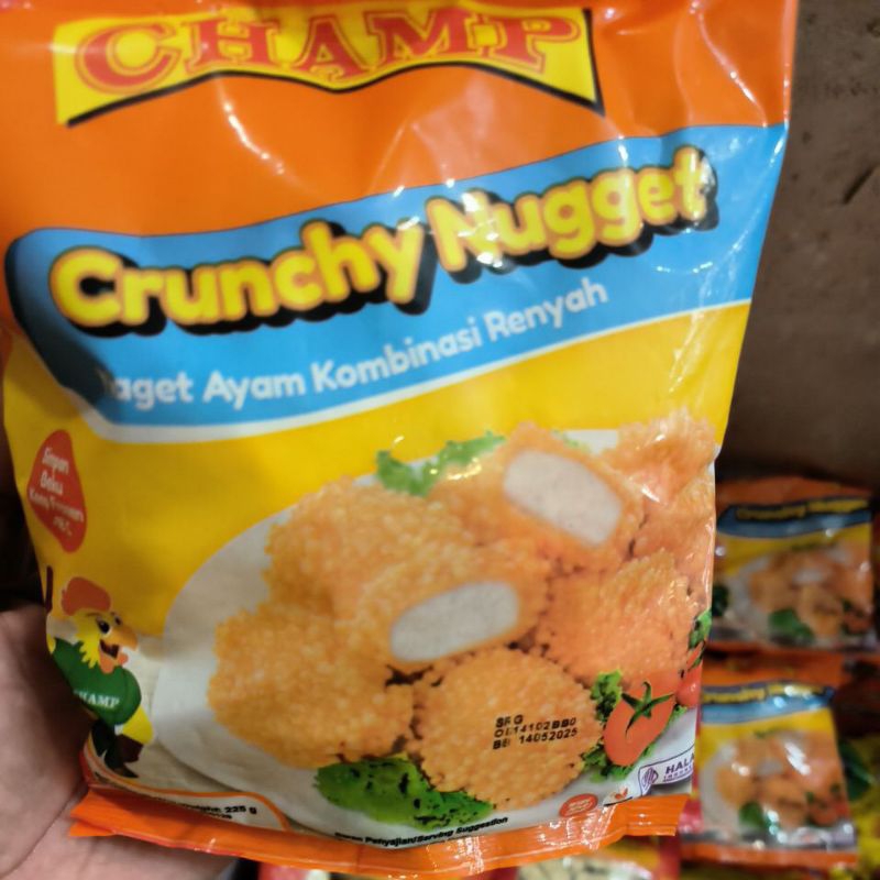 

Champ Crunchy Nugget 225gr