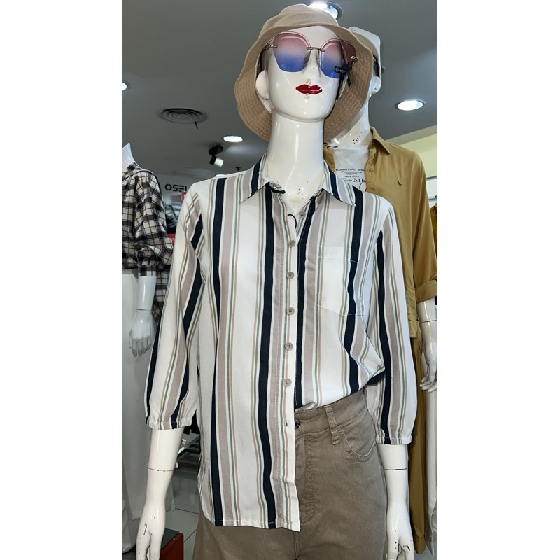 Kemeja Salur CARDINAL ORIGINAL , Kemeja Kerja ORI CARDINAL