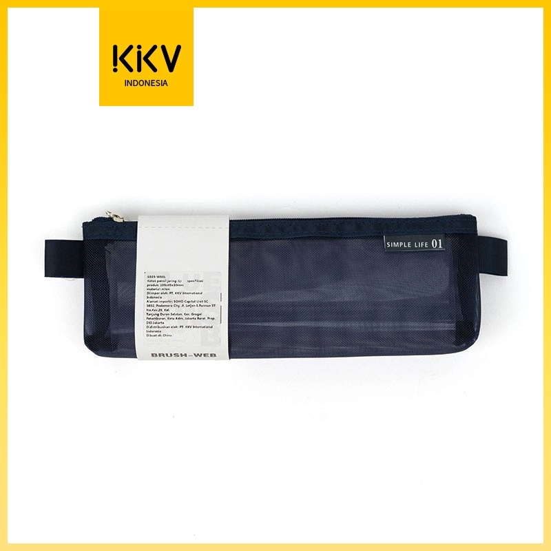 

KKV - Gimen Mesh Zipper Pencil Case