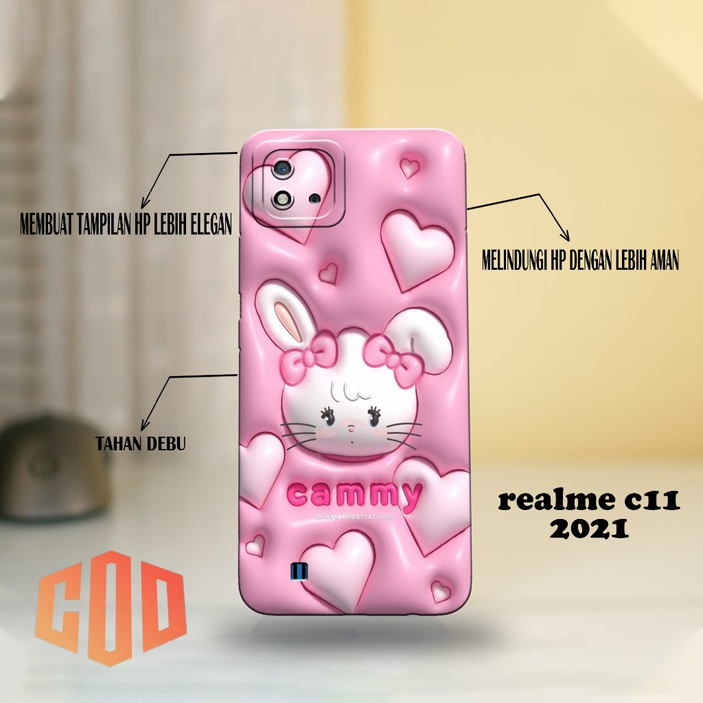 REALME C11 2021 - Softcase REALME C11 2021 - Case Pro Camera REALME C11 2021  - AESTETIK Case - Casi