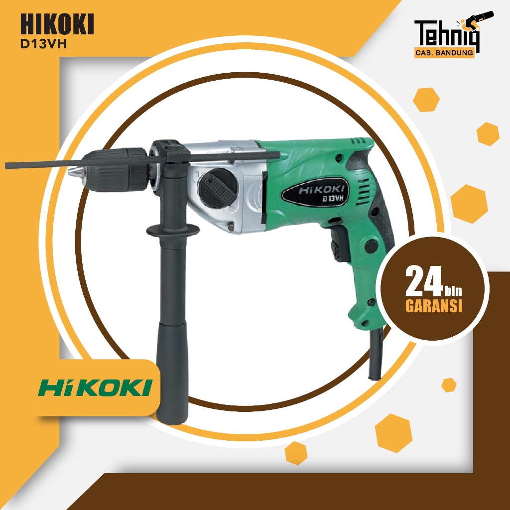HIKOKI - D 13VH Mesin Bor Listrik