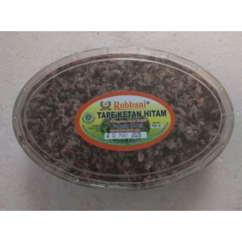 

Tapai (Tape) Ketan Hitam Khas Lampung Netto 700 Gram