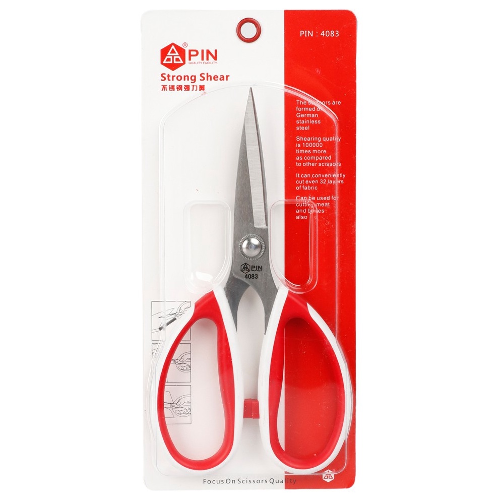 

Gunting Potong Bahan Kain Heavy Duty Tailor Scissors PIN 8 483 j Y6S3