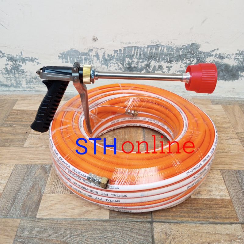 SELANG SPRAYER 20 METER DAN STIK GUN KABUT