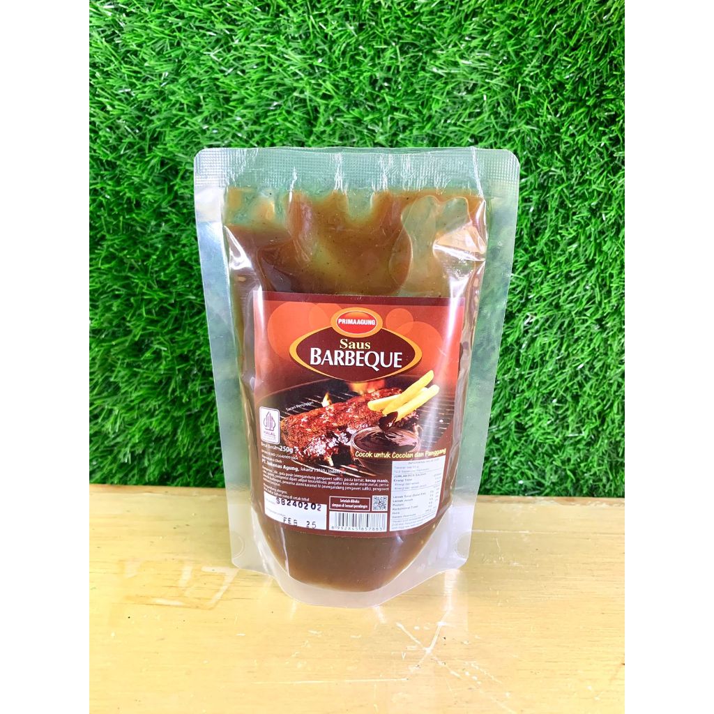 

Prima Agung Saus Barbeque BBQ Sauce 250gr